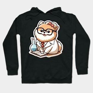 Pomeranian Scientist Hoodie